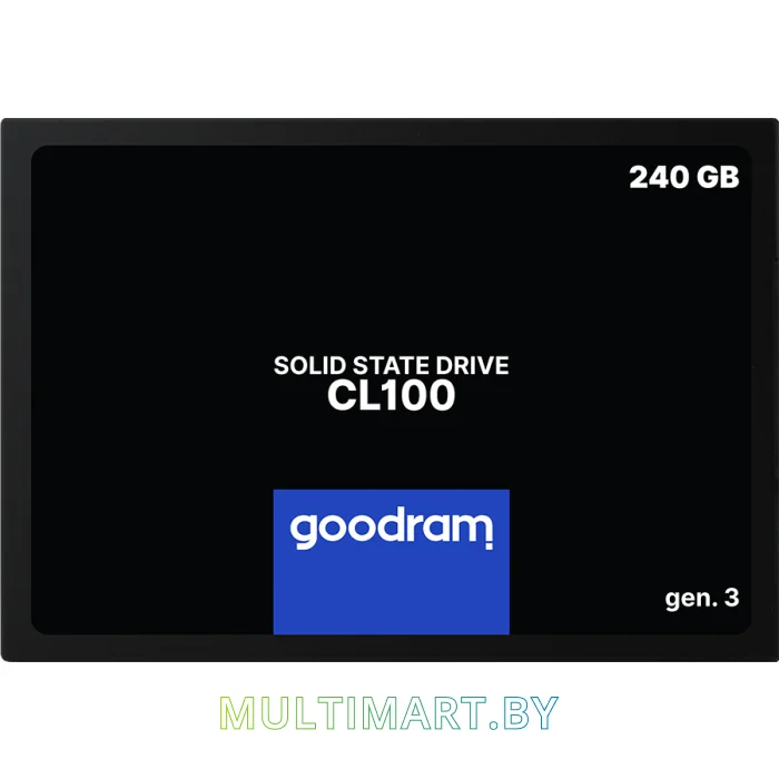 SSD диск GOODRAM CL100 Gen. 3 240GB SSDPR-CL100-240-G3